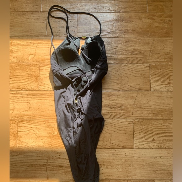 One piece swimsuit black XL new - Picture 2 of 2